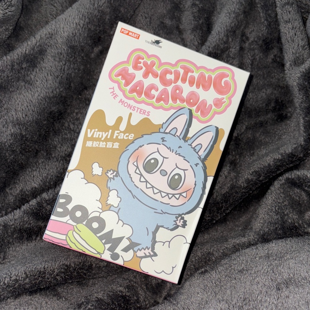 Authentic Unopened Exciting Macaron Labubu